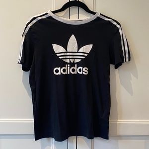 Adidas Logo Tee- Black
